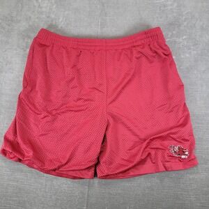 NCAA South Carolina Gamecocks Mens Large Red Mesh Athletic Shorts Y2K